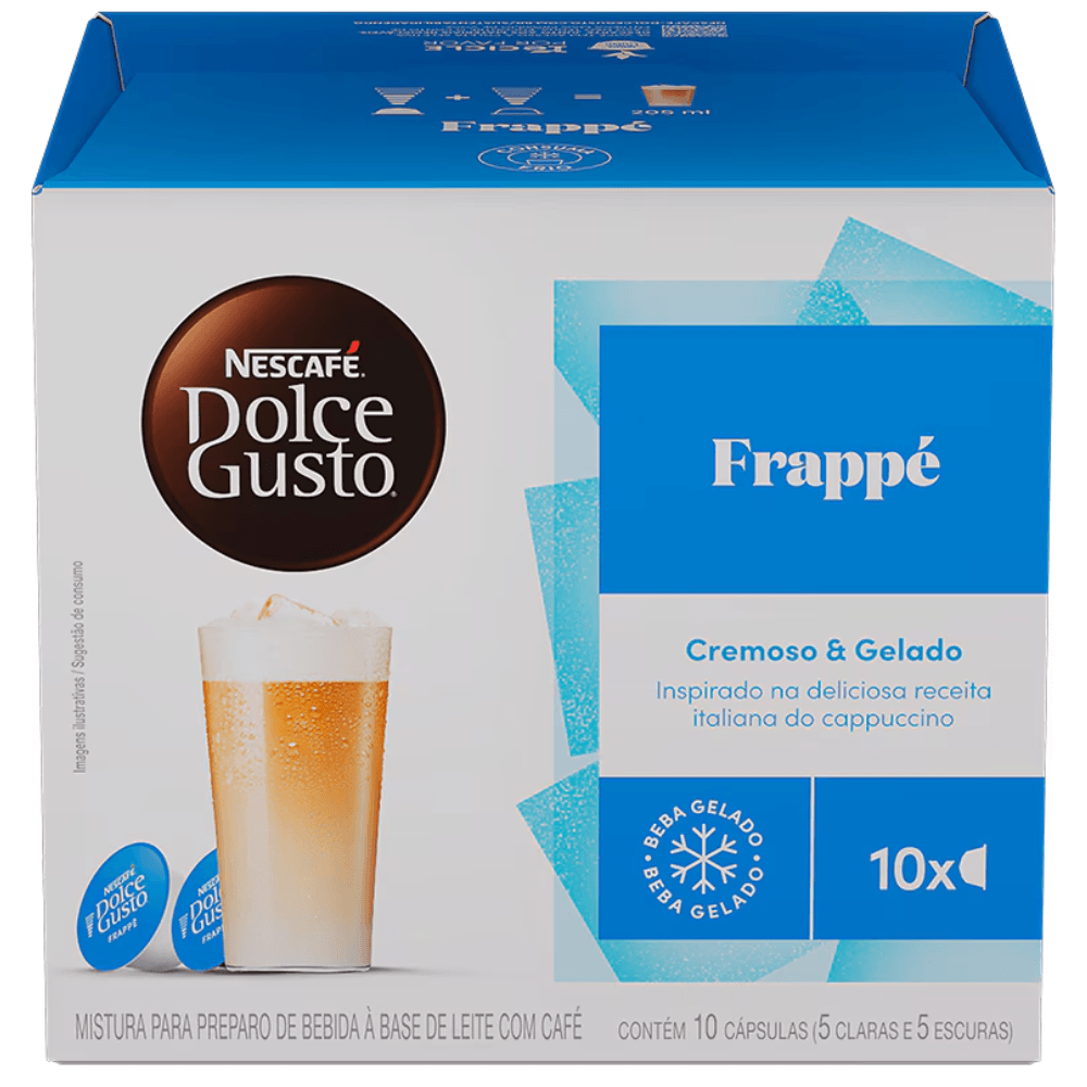 Café Em Cápsula Nescafé Dolce Gusto Frappe 10 Cápsulas